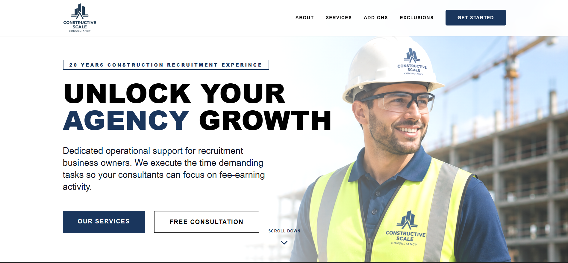 Constructive Scale homepage preview