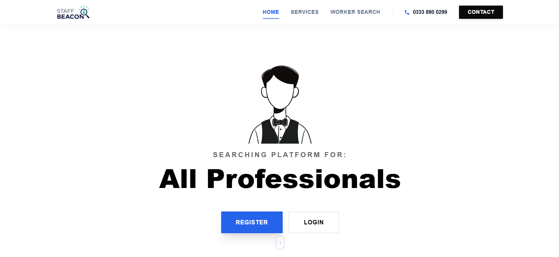 Staff Beacon homepage preview